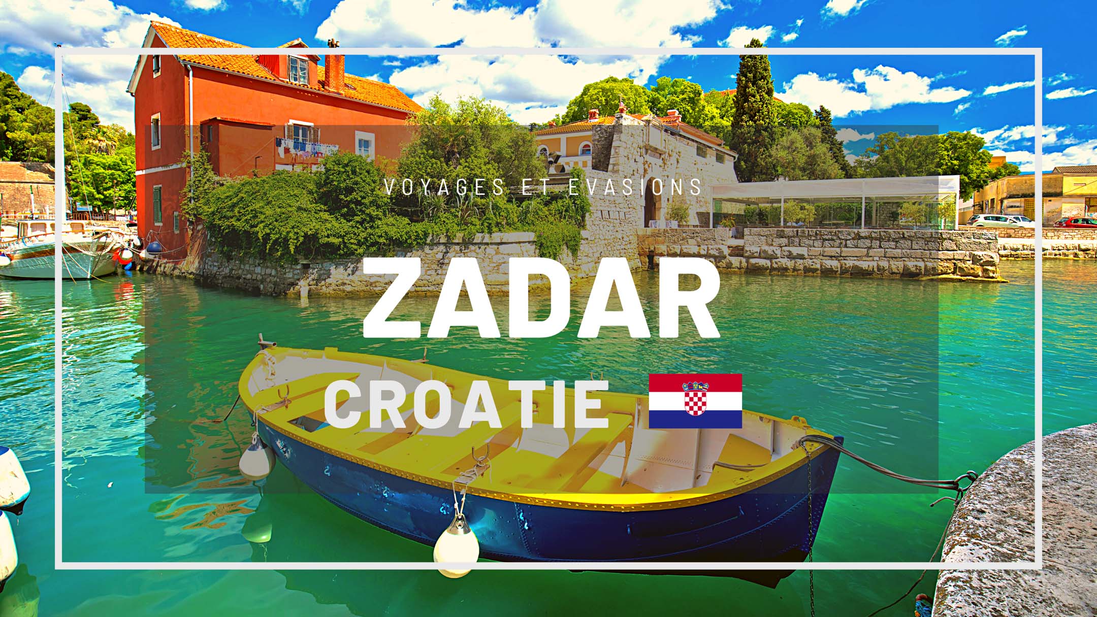 zadar en croatie