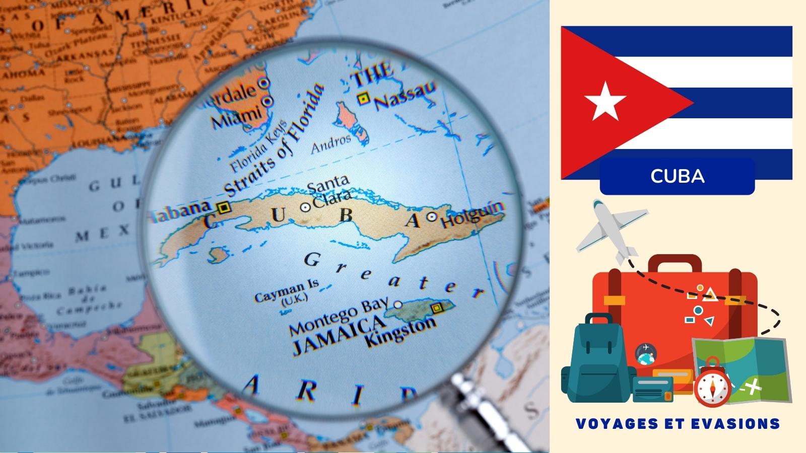 cartes et itinéraires de Cuba
