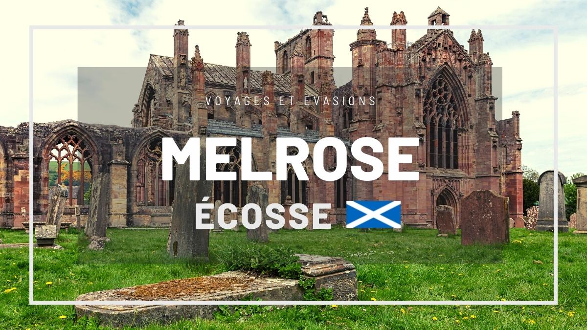 Melrose en Écosse