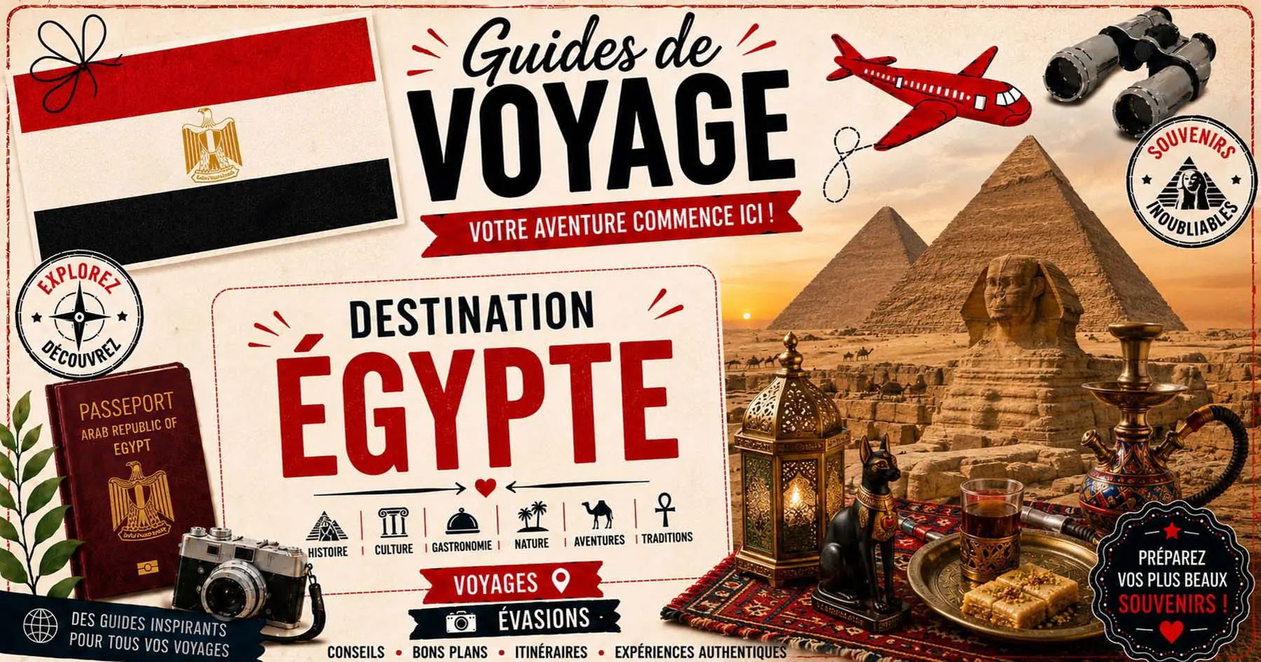 Guide de voyage en Égypte