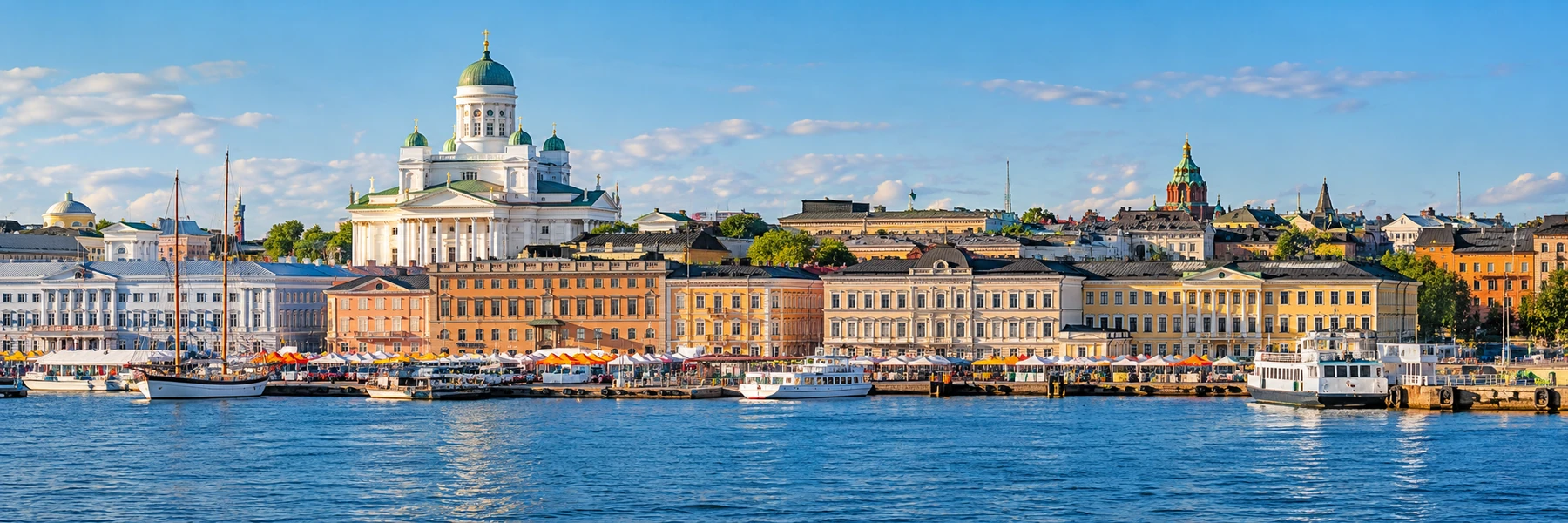 Illustration panoramique de Helsinki