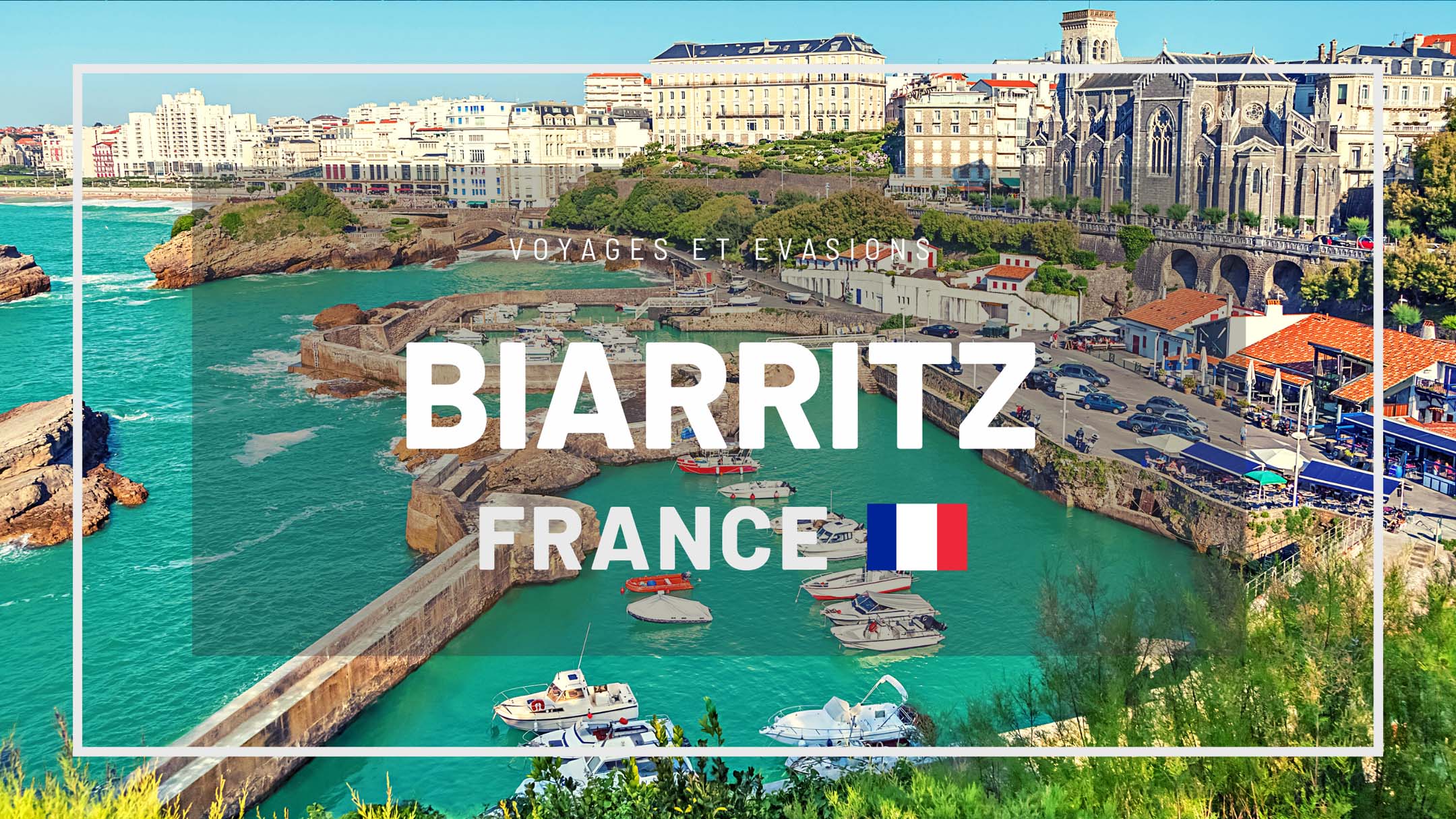 Biarritz en france