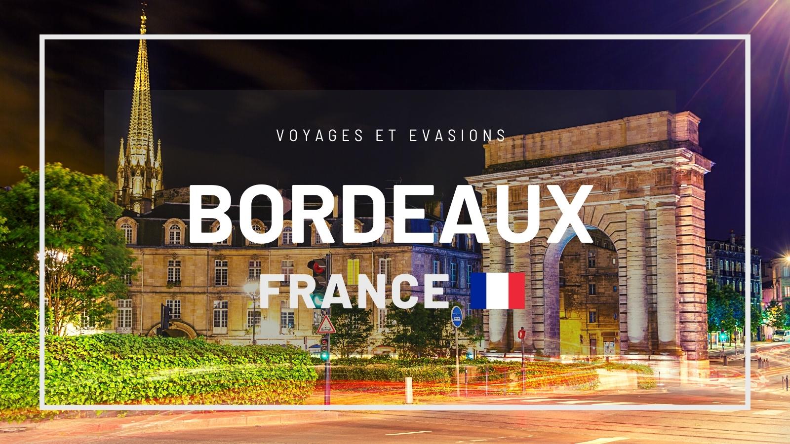 Bordeaux en France