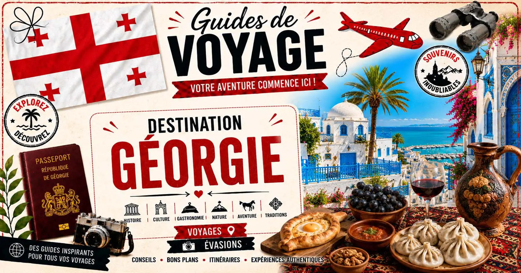 Guide de voyage en Géorgie, montagnes du Caucase et traditions