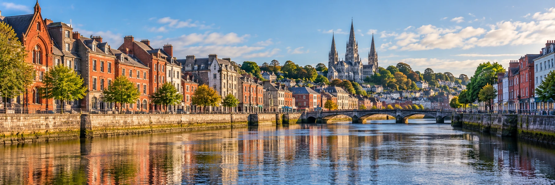 Illustration panoramique de Cork