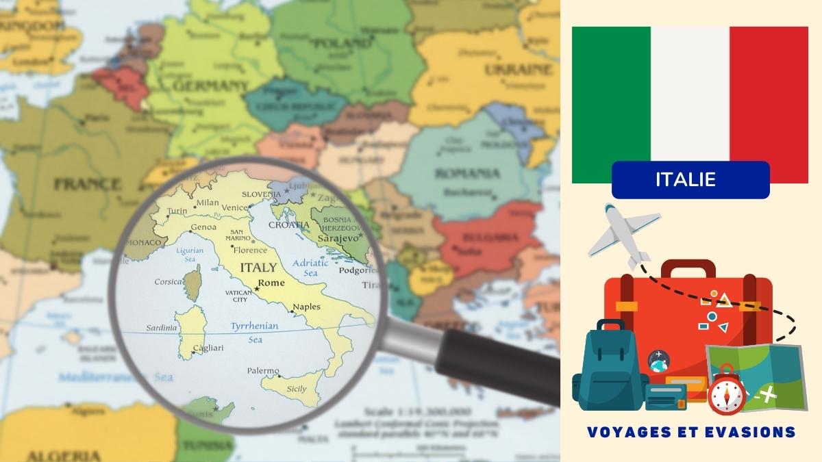 cartes et itinéraires en Italie