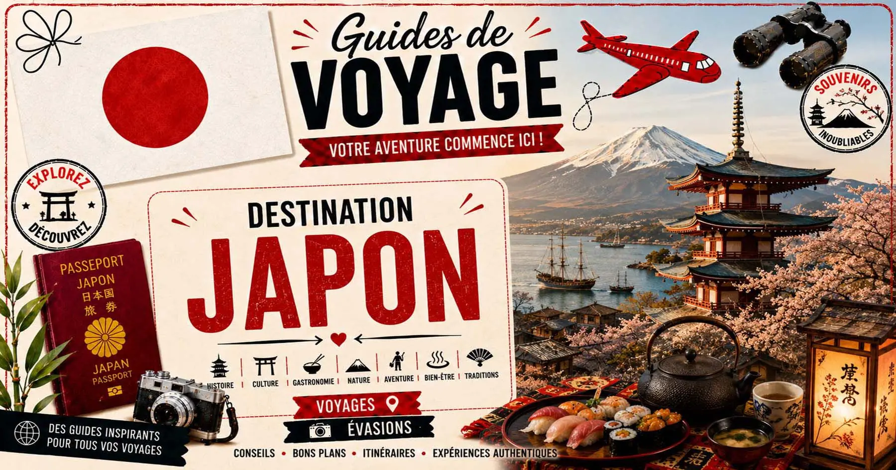 Guide de voyage au Japon entre Kyoto, Tokyo et mont Fuji