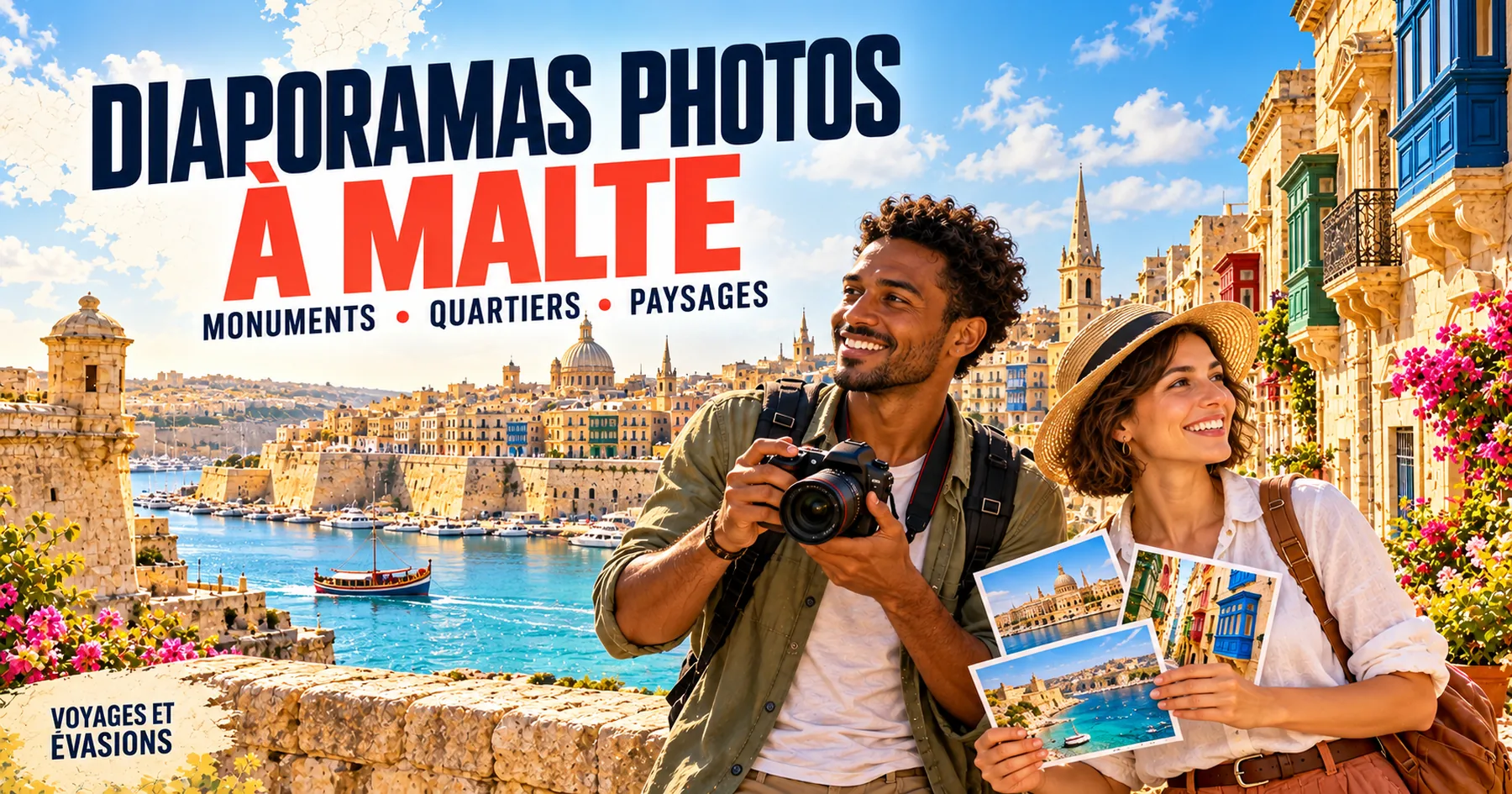 Illustration des diaporamas photos à Malte