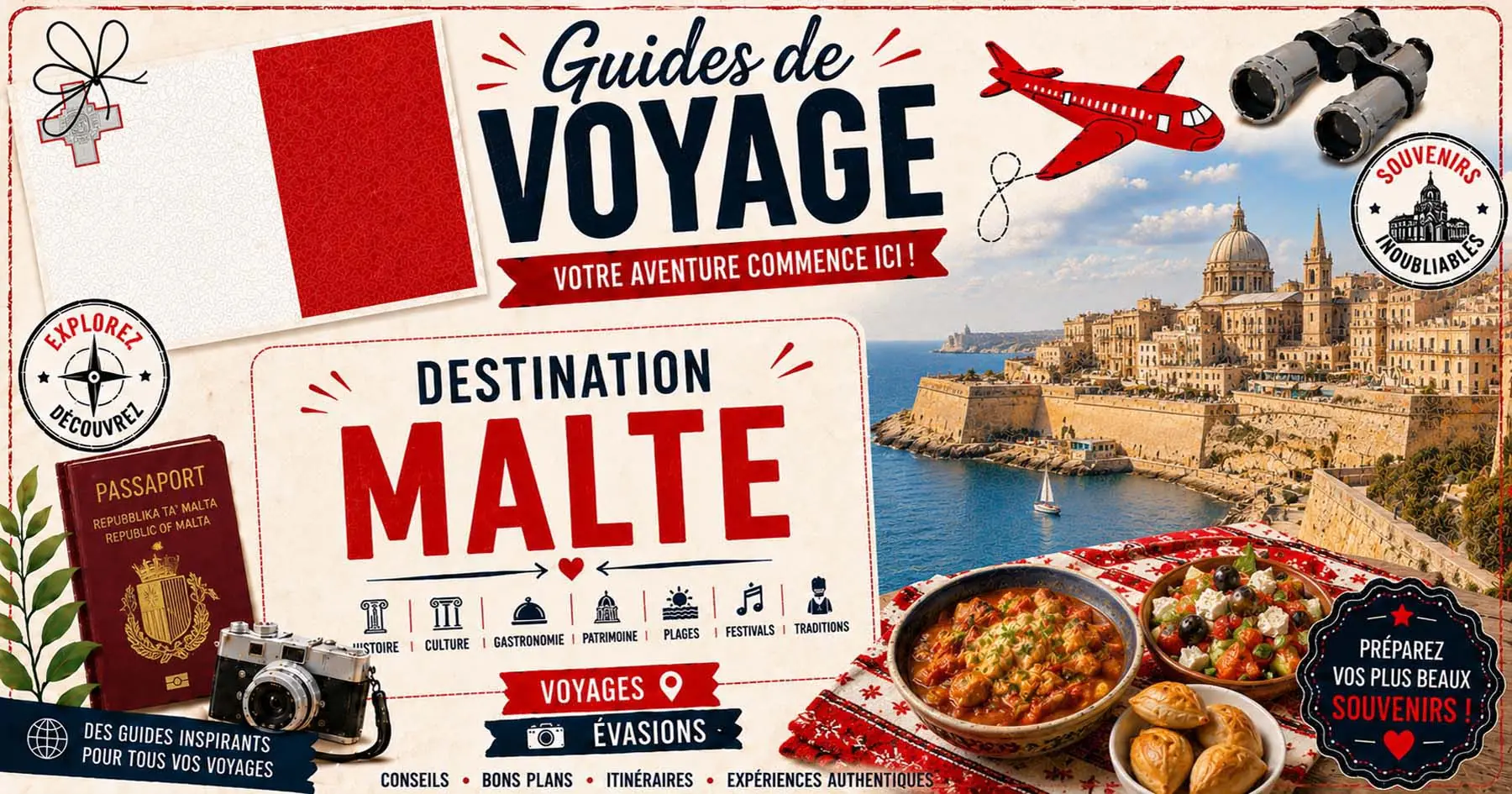 guide de voyages à Malte