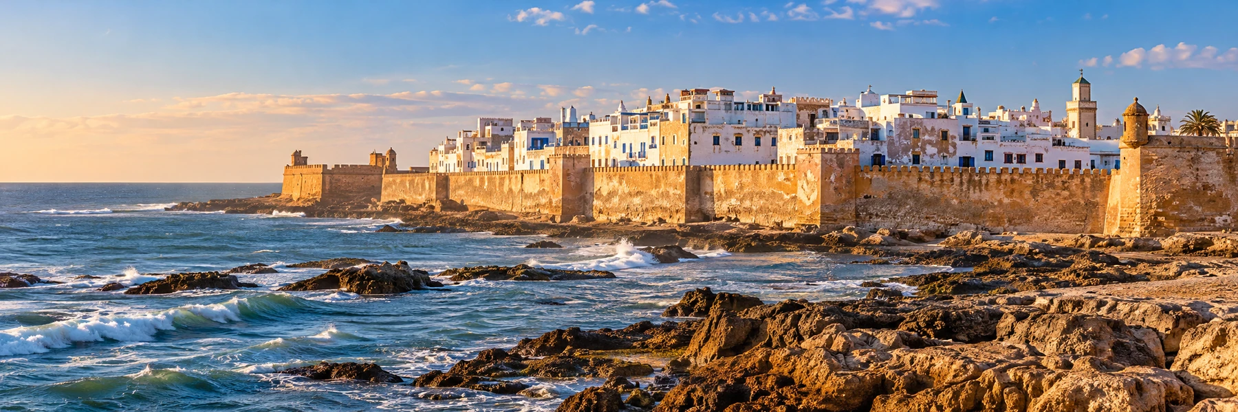 Illustration panoramique de Essaouira