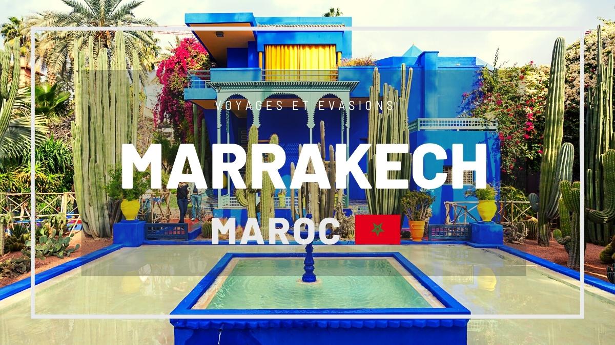 marrakech au maroc