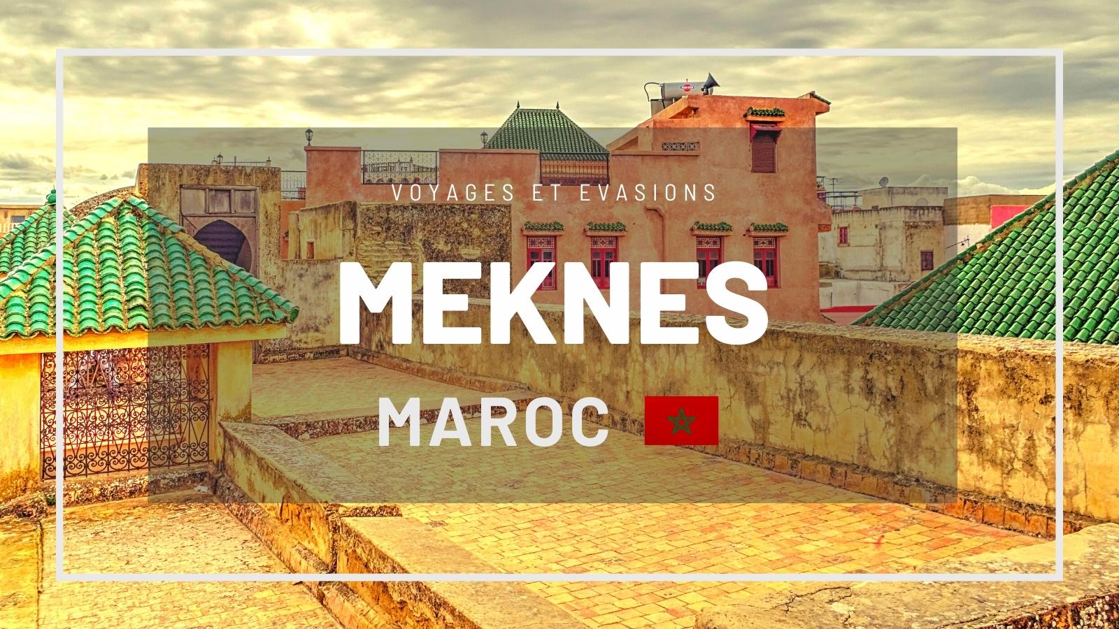 Meknès au Maroc