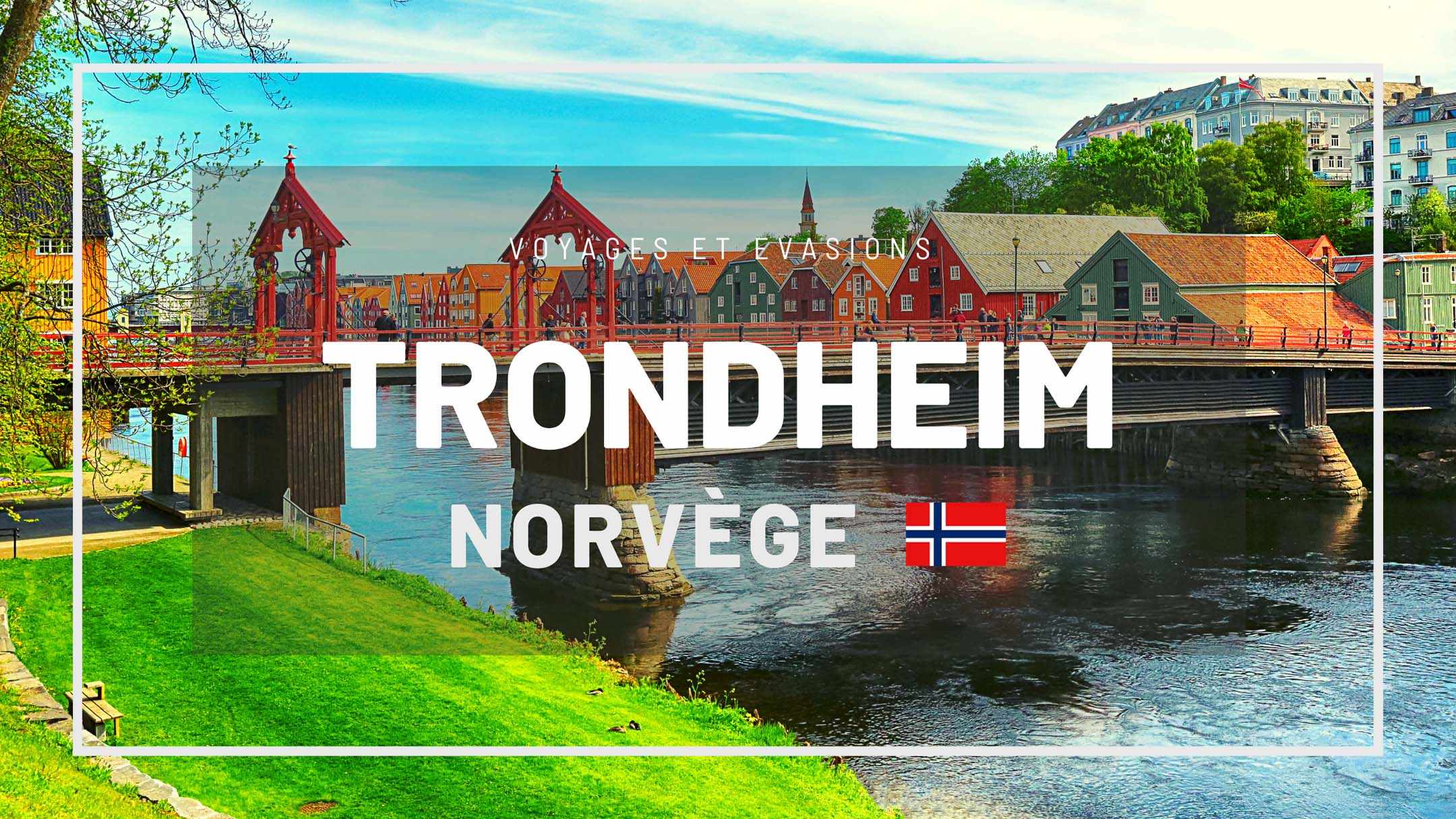 Trondheim en Norvège
