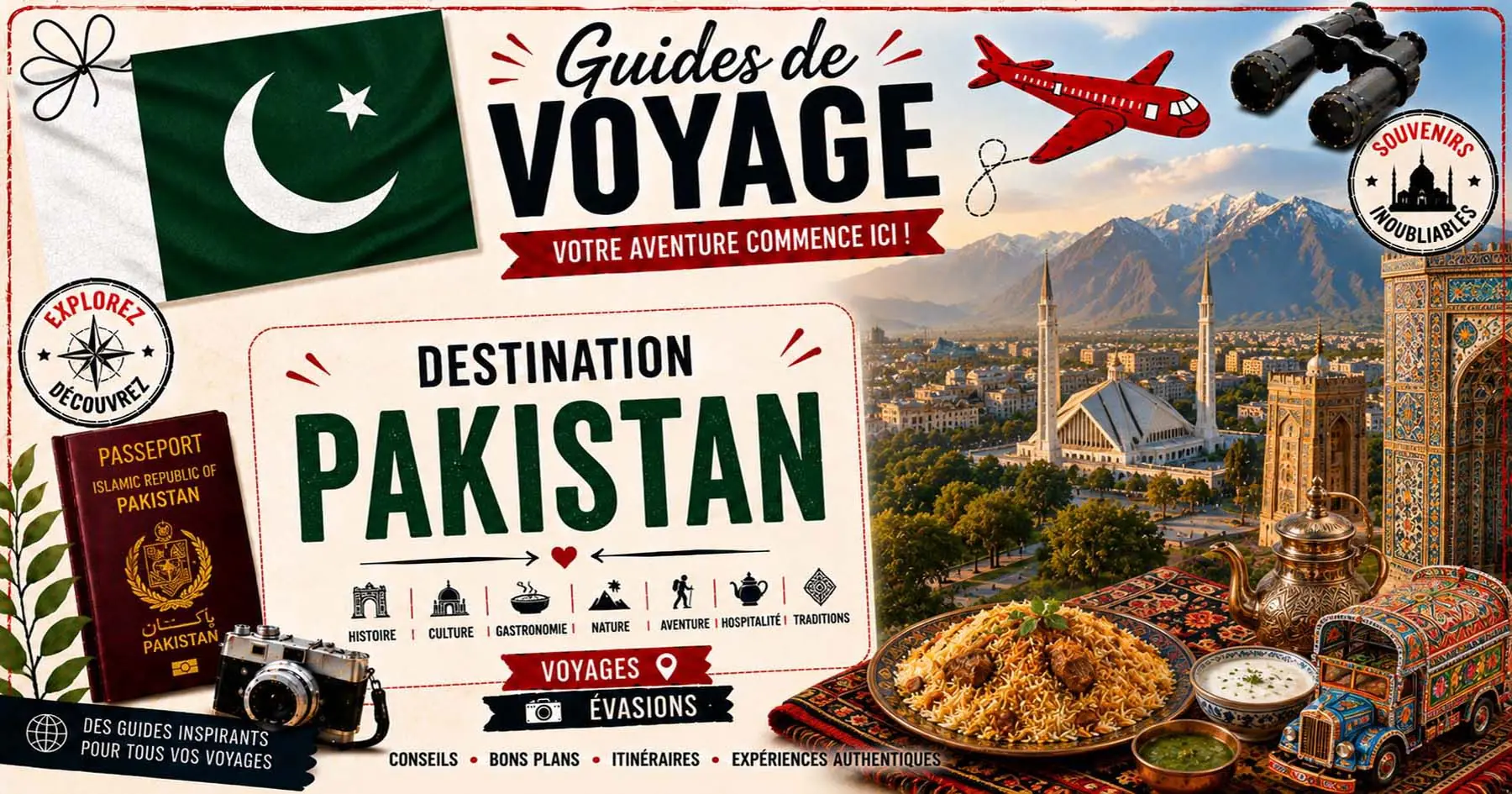 Guide de voyage au Pakistan, vallées et hautes montagnes