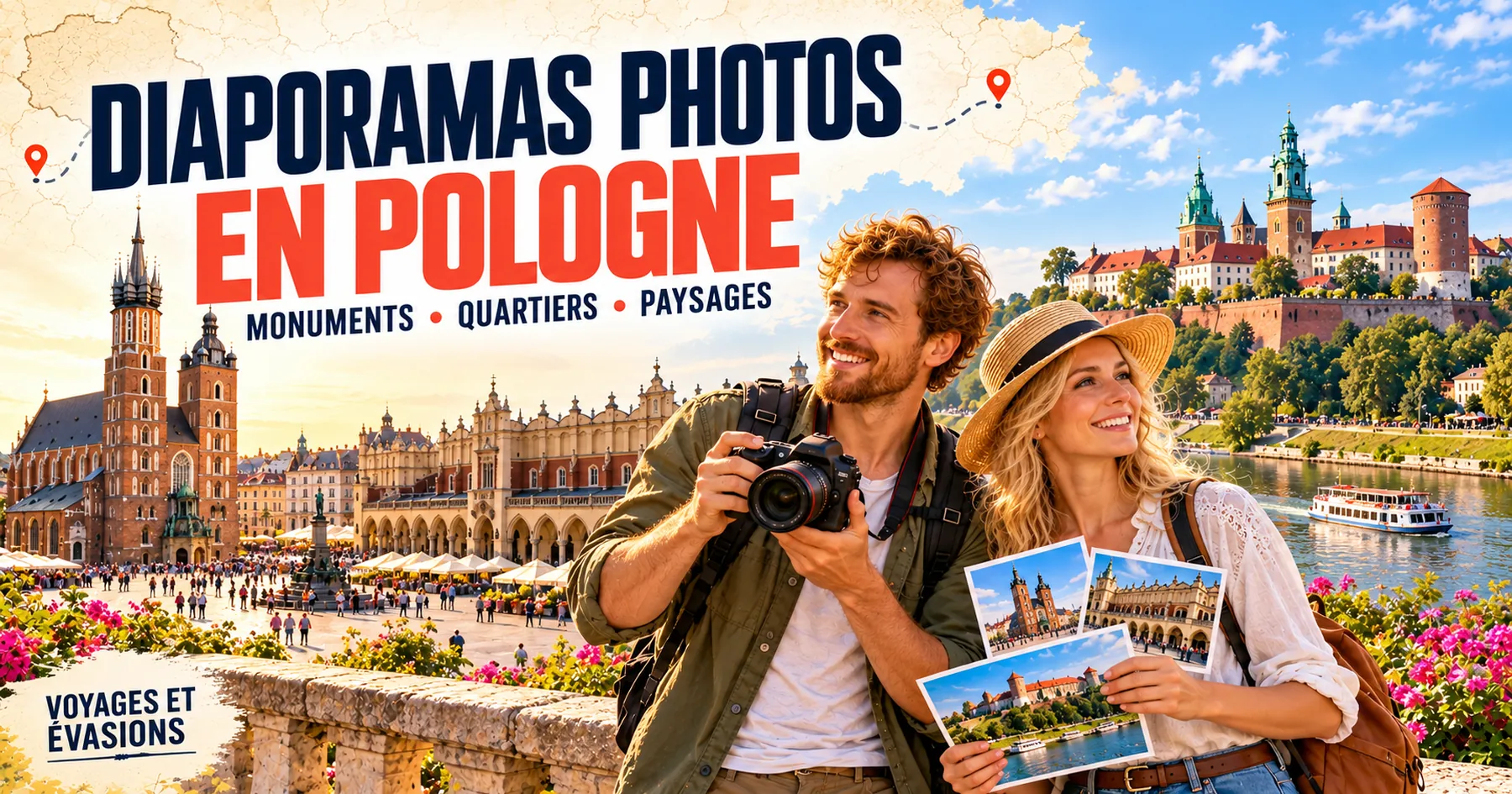 Illustration des diaporamas photos en Pologne