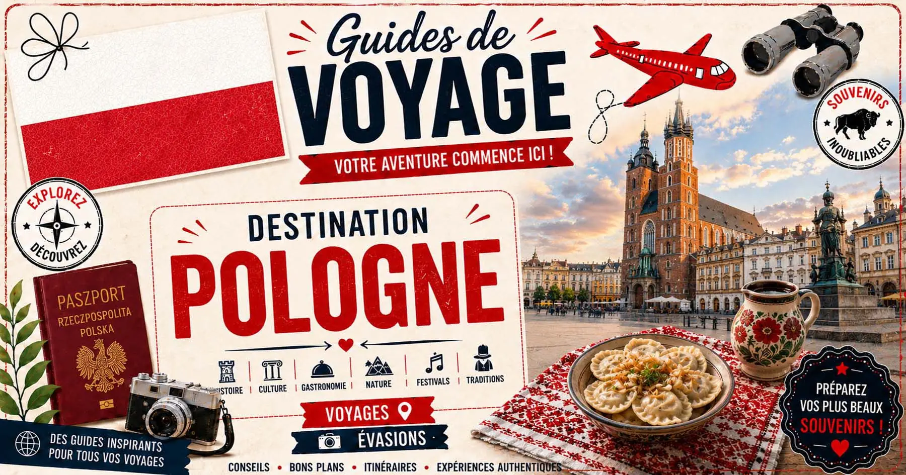 Pologne entre Cracovie, villes historiques, forÃªts et montagnes