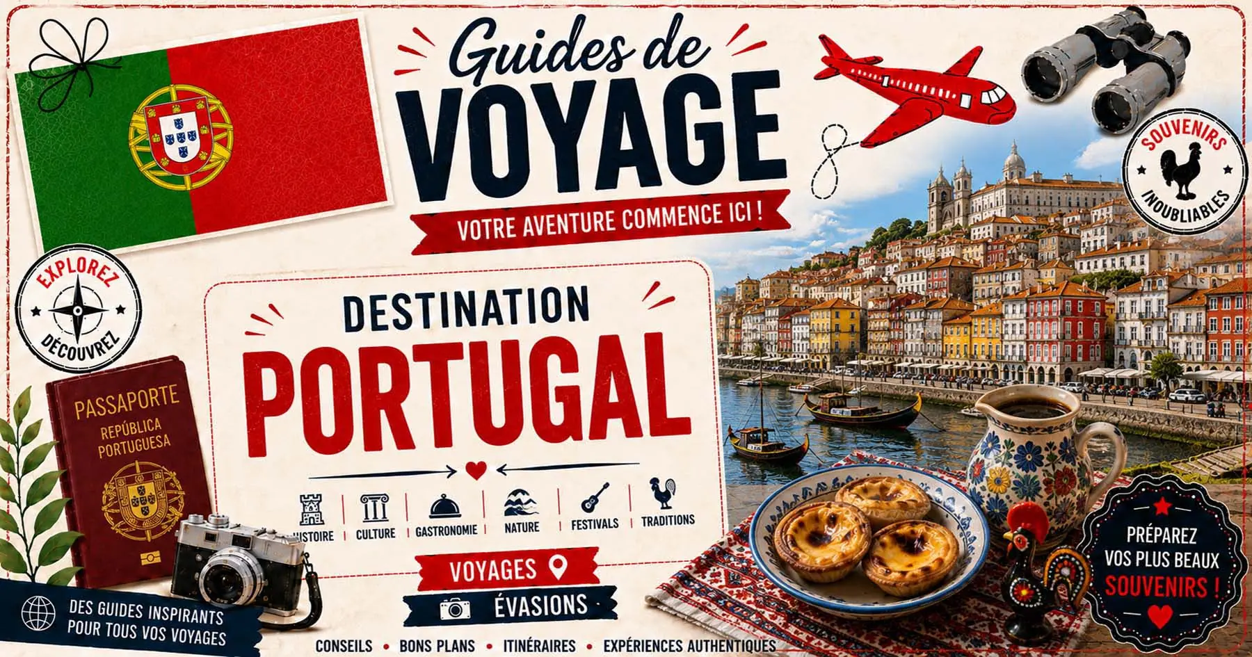 Portugal entre Lisbonne, Porto, falaises et rivages atlantiques