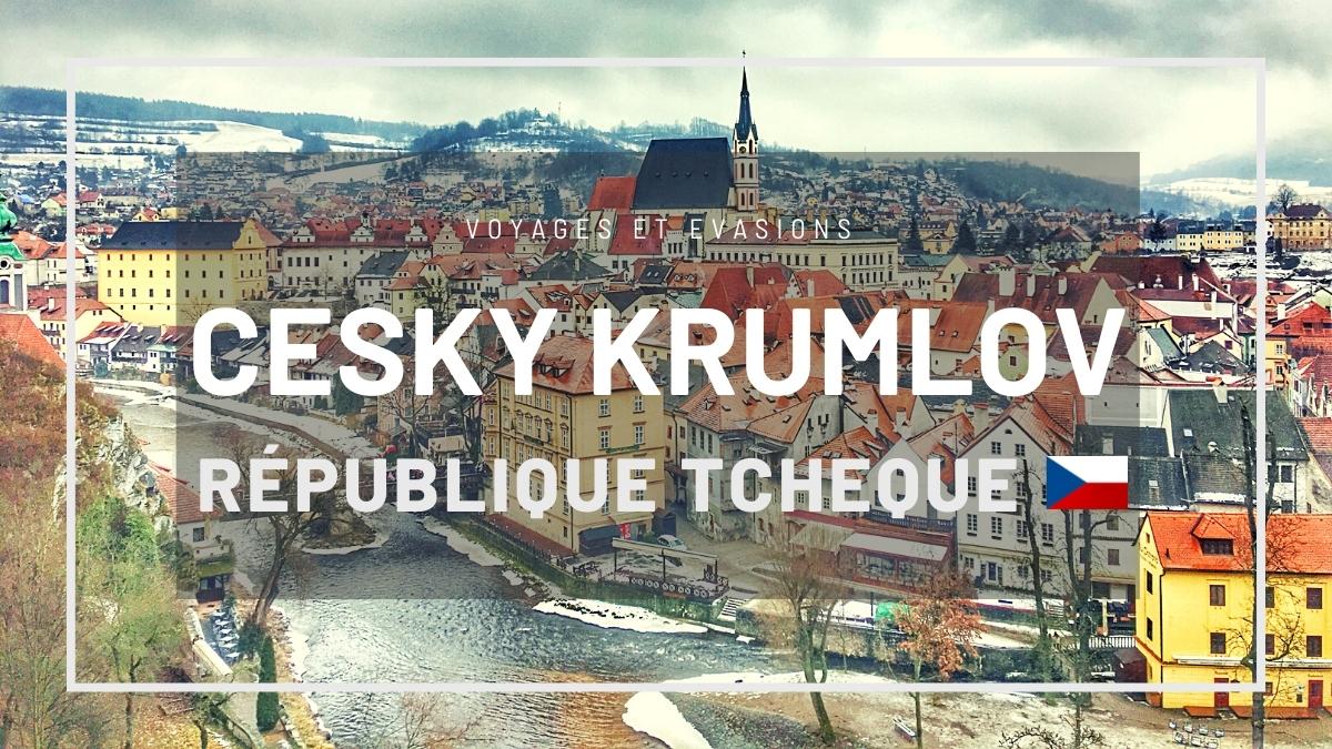 Český Krumlov en République Tchèque