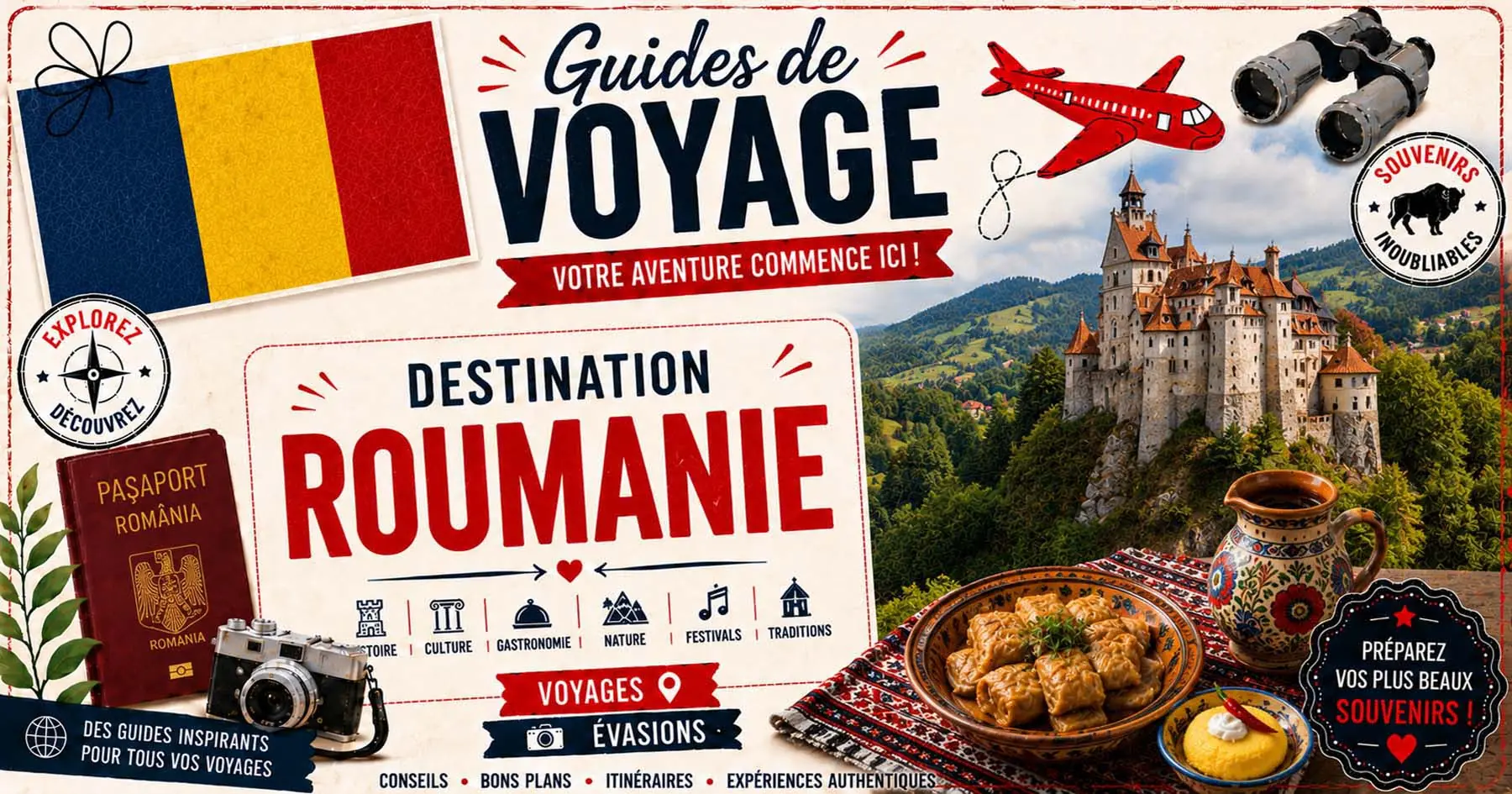 Roumanie entre Transylvanie, chÃ¢teaux, Carpates et villages