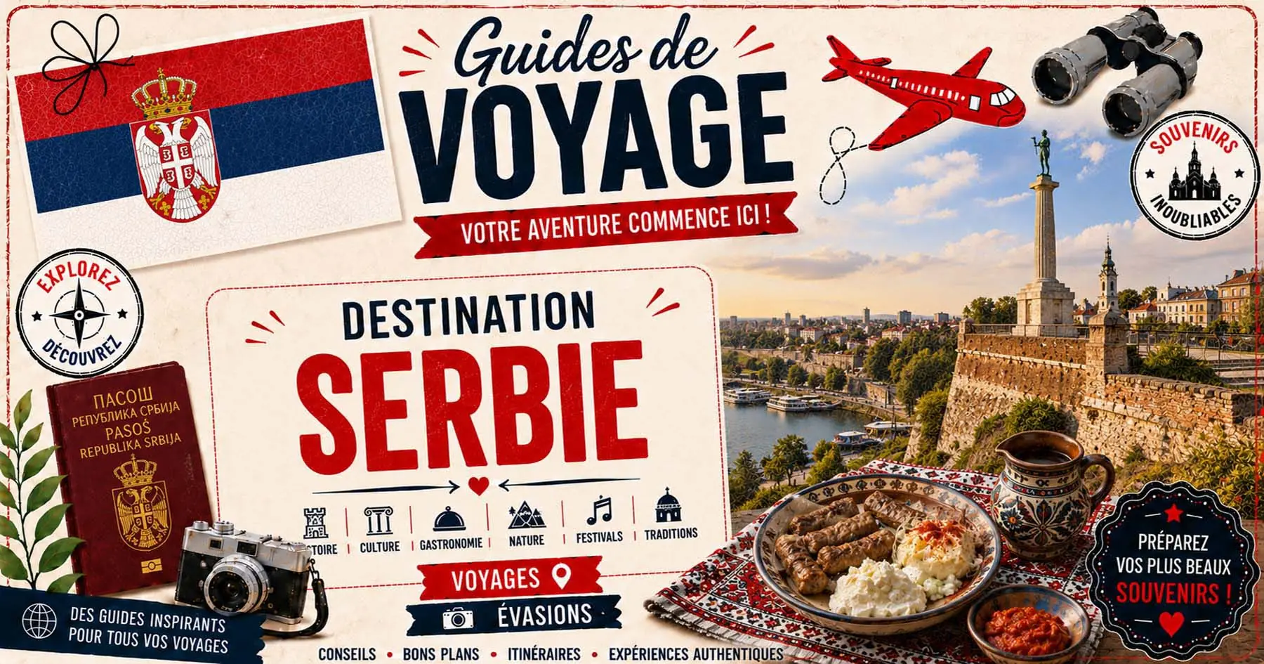 Serbie entre Belgrade, monastÃ¨res et paysages du Danube