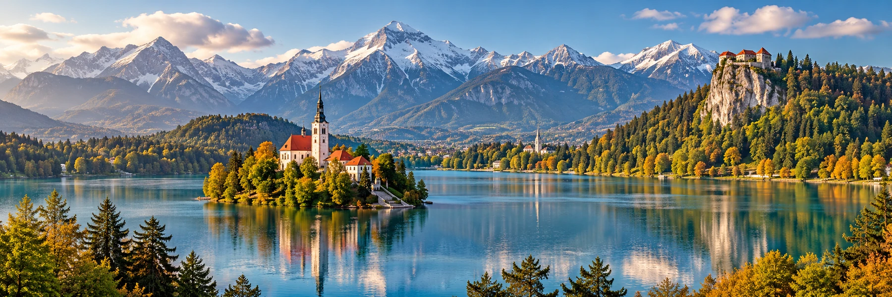 Illustration panoramique de Bled
