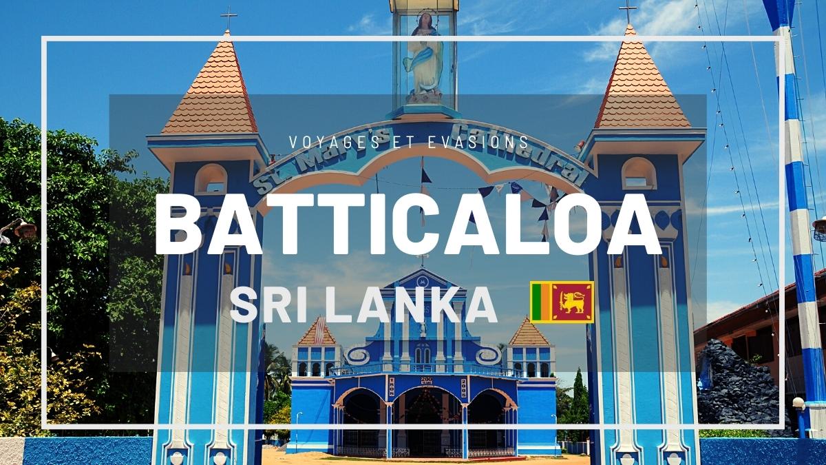 Batticaloa au Sri Lanka