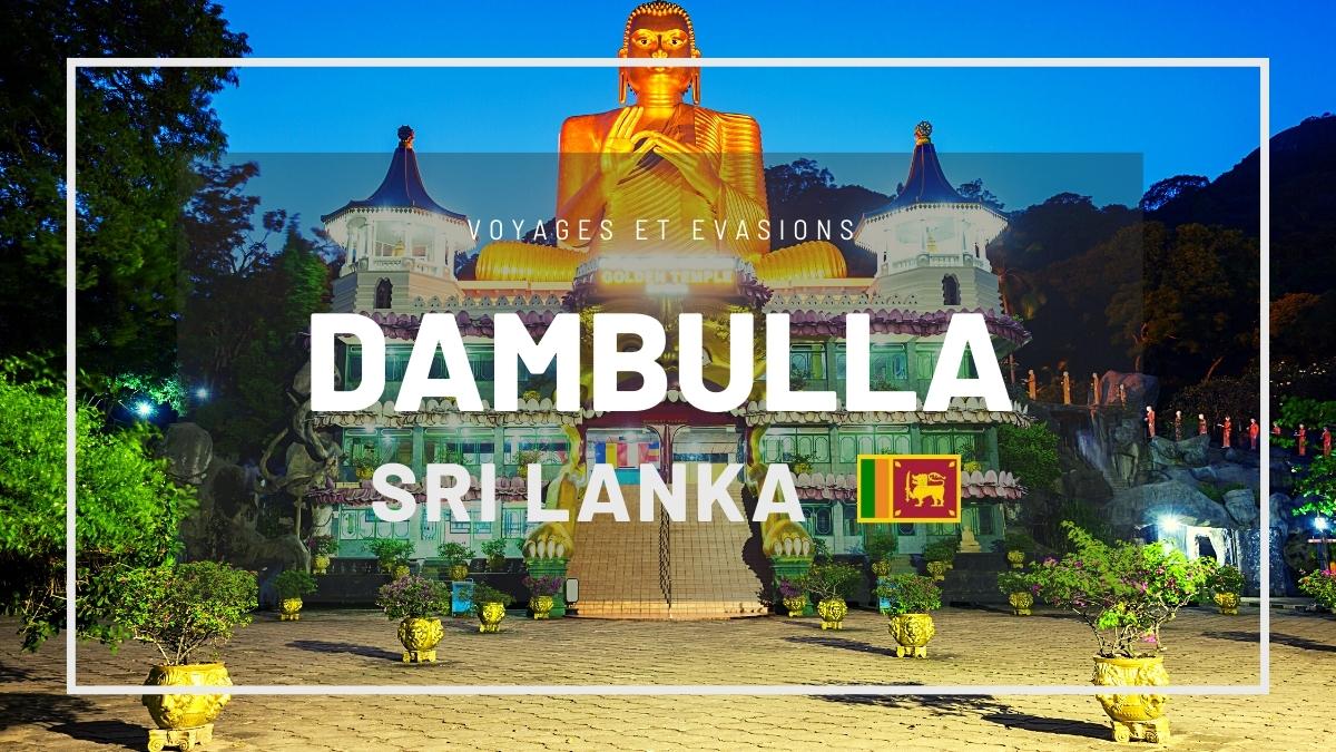 Dambulla au Sri Lanka