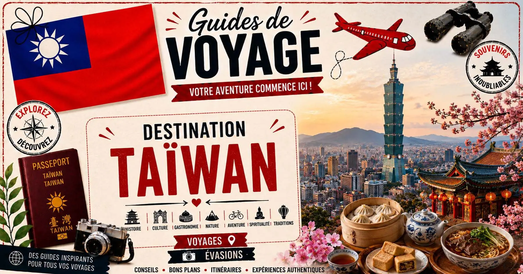 Guide de voyage à Taïwan entre Taipei, montagnes et marchés de nuit