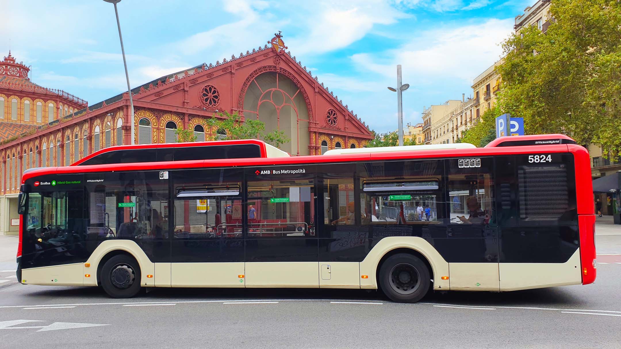Bus de Barcelone en Espagne
