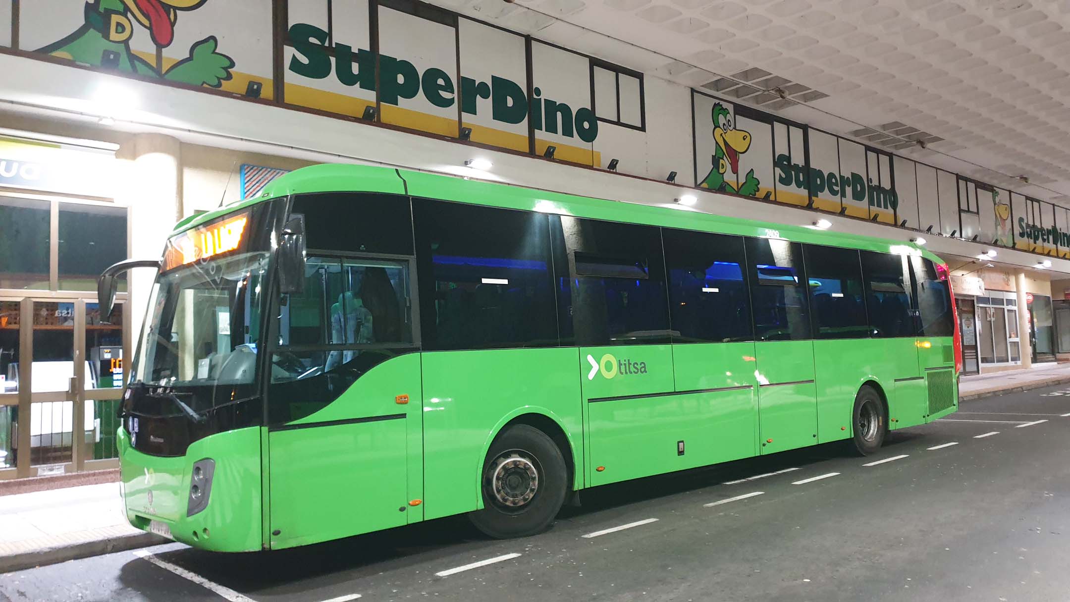Bus de Ténérife en Espagne