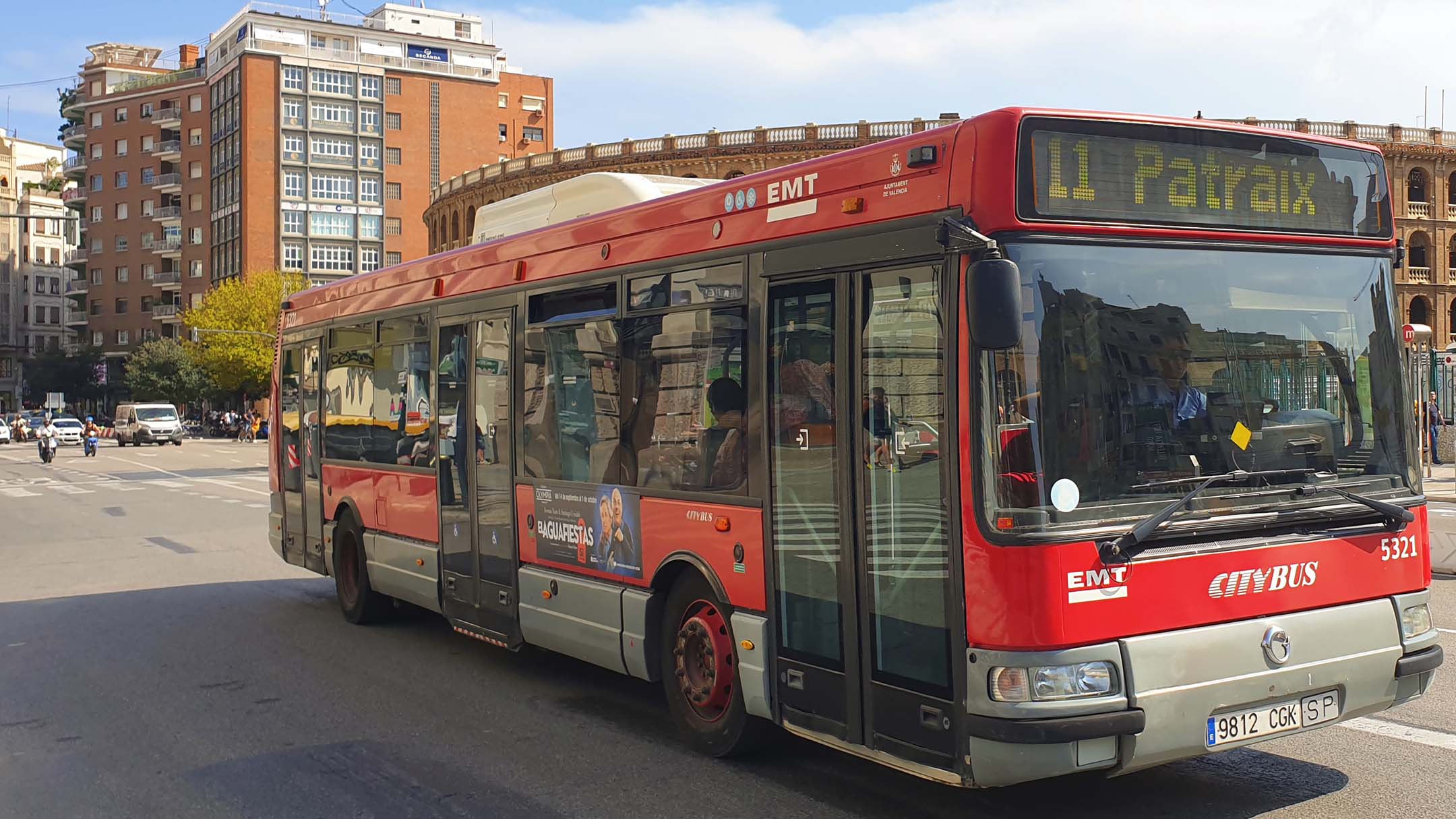 Bus de Valence en Espagne