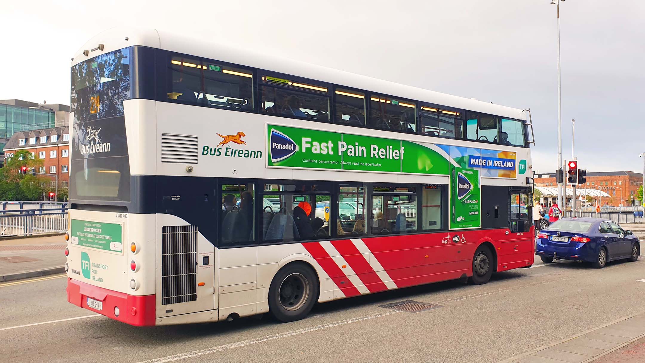 Bus de Cork en Irlande