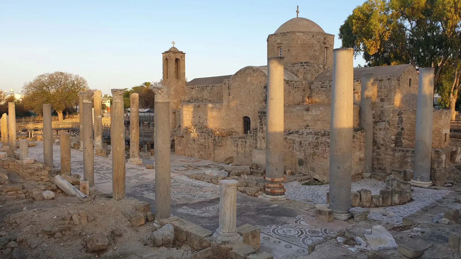 Agia Kyriaki Chrysopolitissa à Paphos — étape 50 du parcours touristique commenté