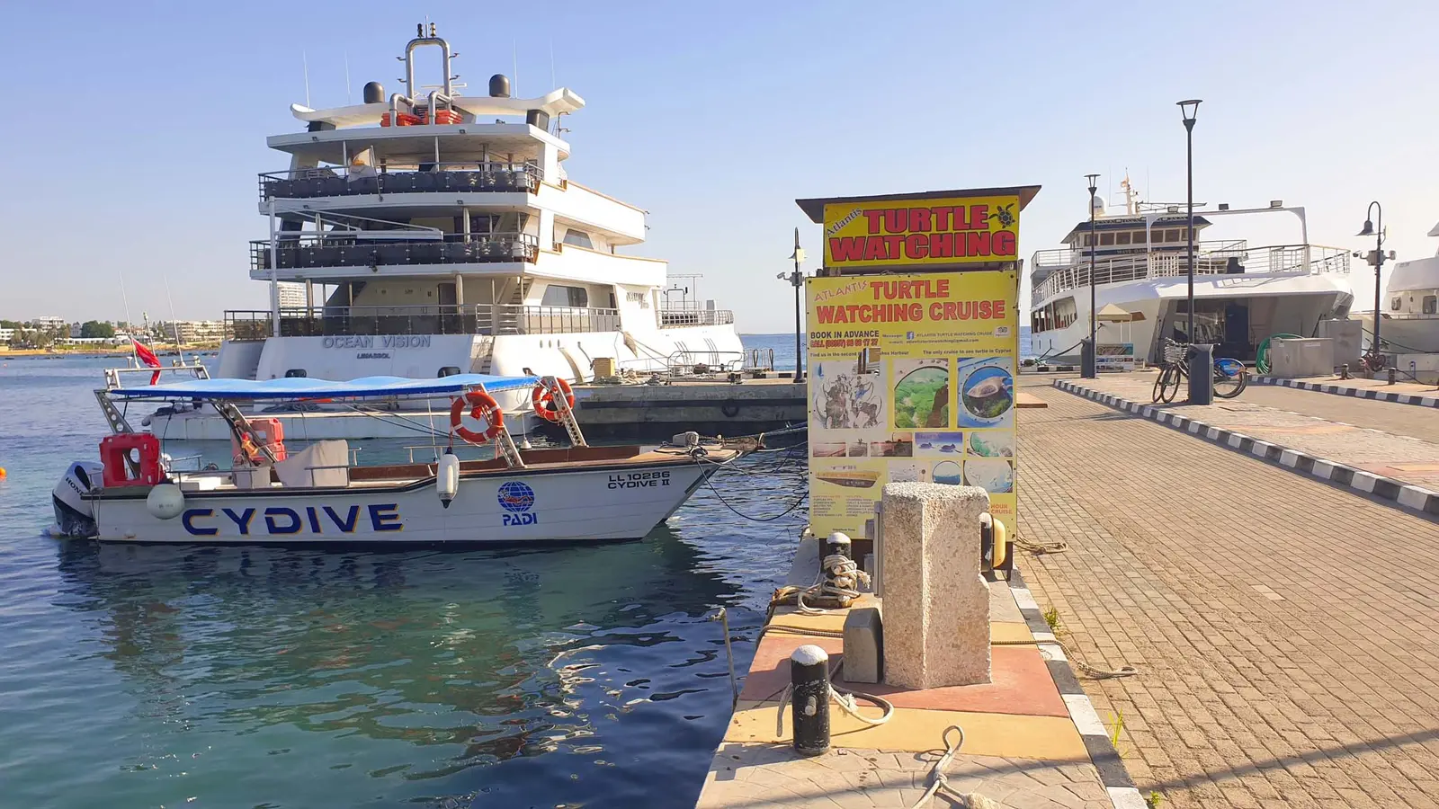Atlantis Turtle Watching Cruise — jour 4 — plages, marina & excursions du programme 4 jours à Paphos