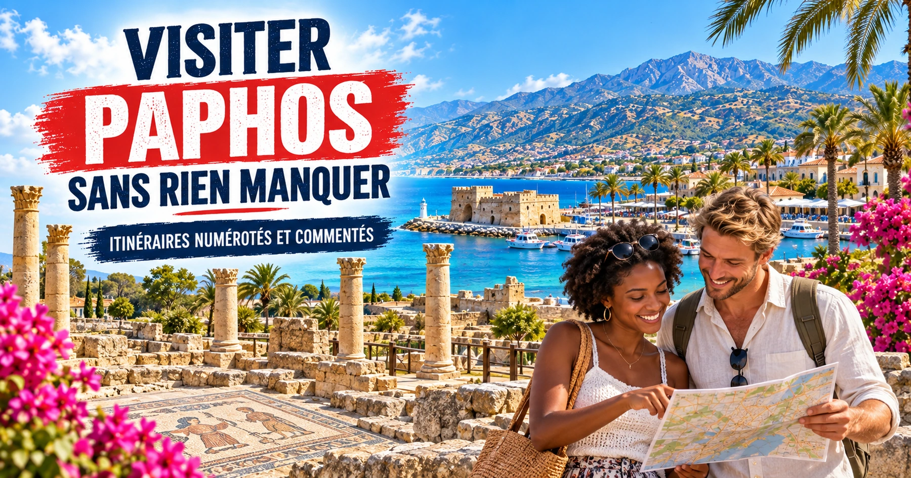Affiche mobile pour visiter Paphos