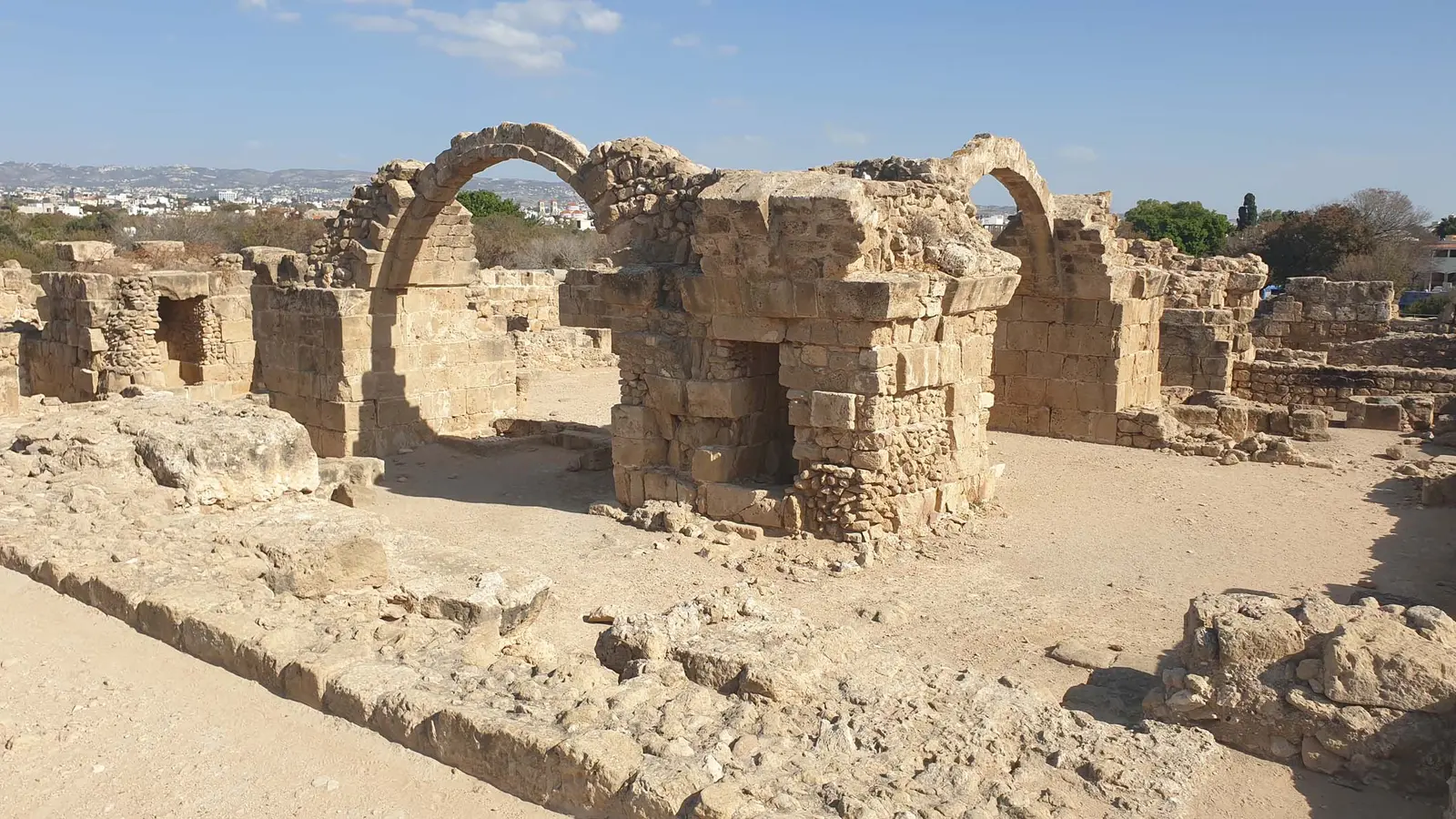 Château Saránda Kolónes — jour 1 — paphos antique & site archéologique du programme 4 jours à Paphos