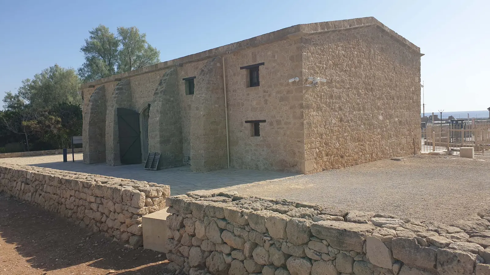 Vestiges du parc archéologique de Paphos à Chypre