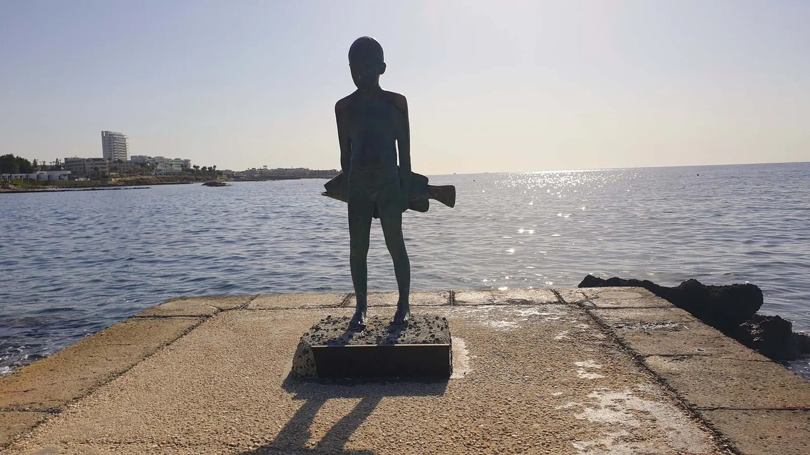 The Little Fisherman à Paphos — étape 40 du parcours touristique commenté