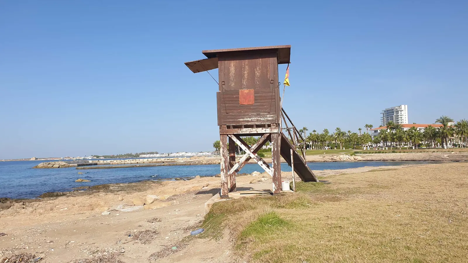 Vrisoudia ΙΙ Beach à Paphos — étape 42 du parcours touristique commenté