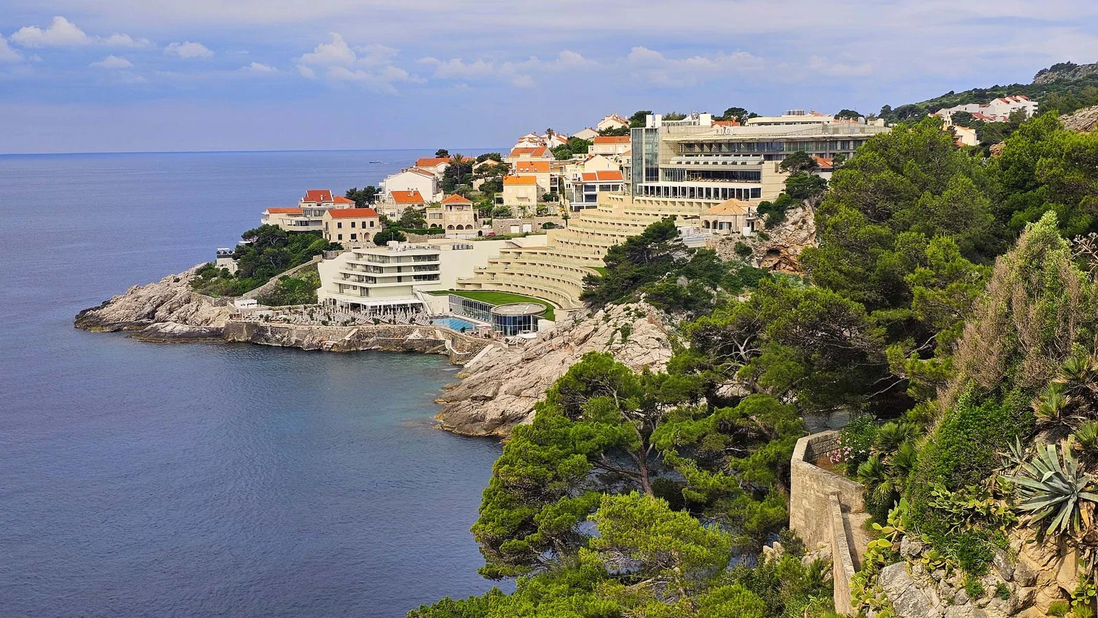 Belvédère sur les anses occidentales — Dubrovnik