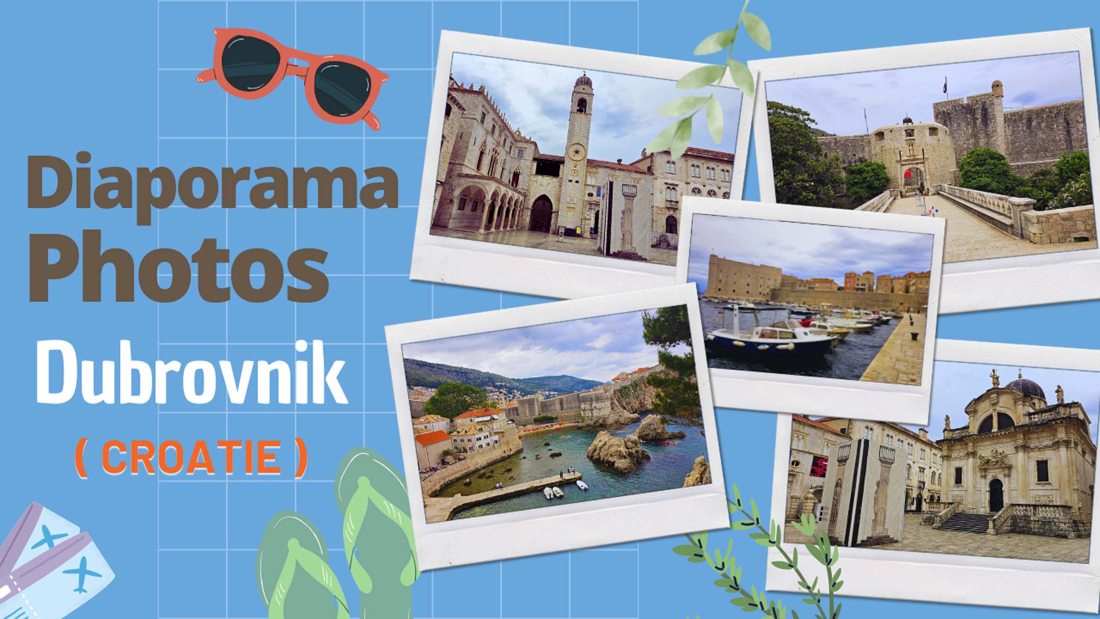 diaporama photos Dubrovnik en Croatie