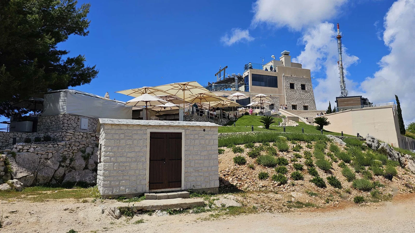 Téléphérique — gare haute — Dubrovnik