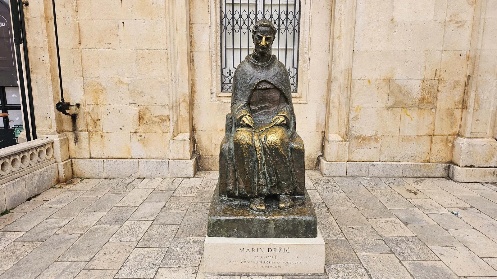 Monument à Marin Držić — Dubrovnik