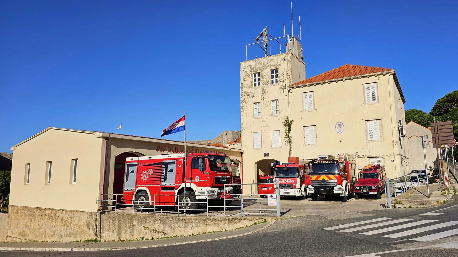 Caserne de pompiers — abords — Dubrovnik