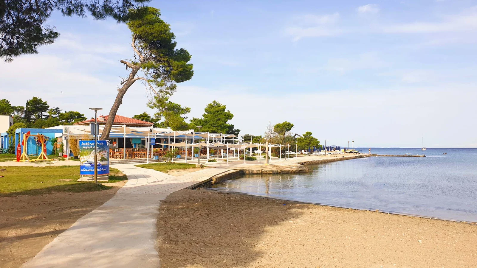 Borik sandy Beach — Zadar
