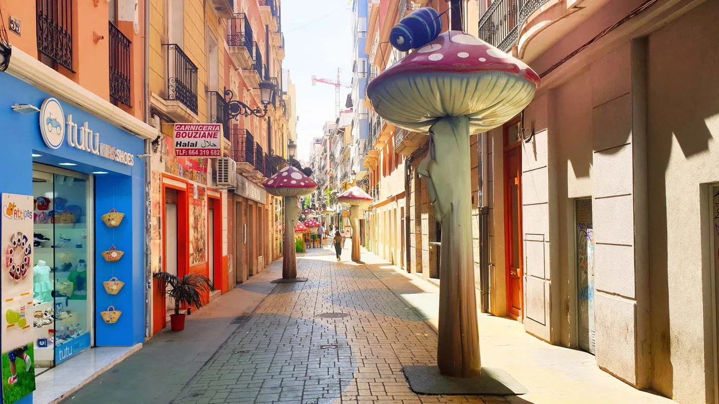 Carrer de Las Setas — Alicante