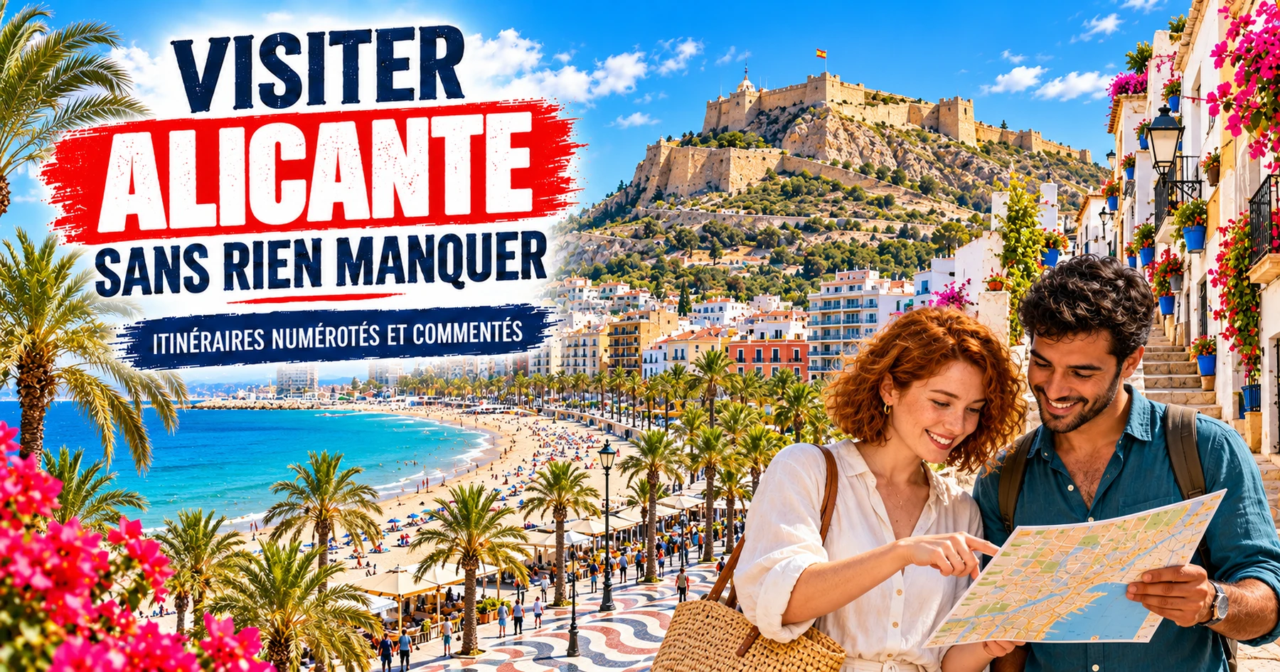 Visiter Alicante : itinéraires numérotés et commentés
