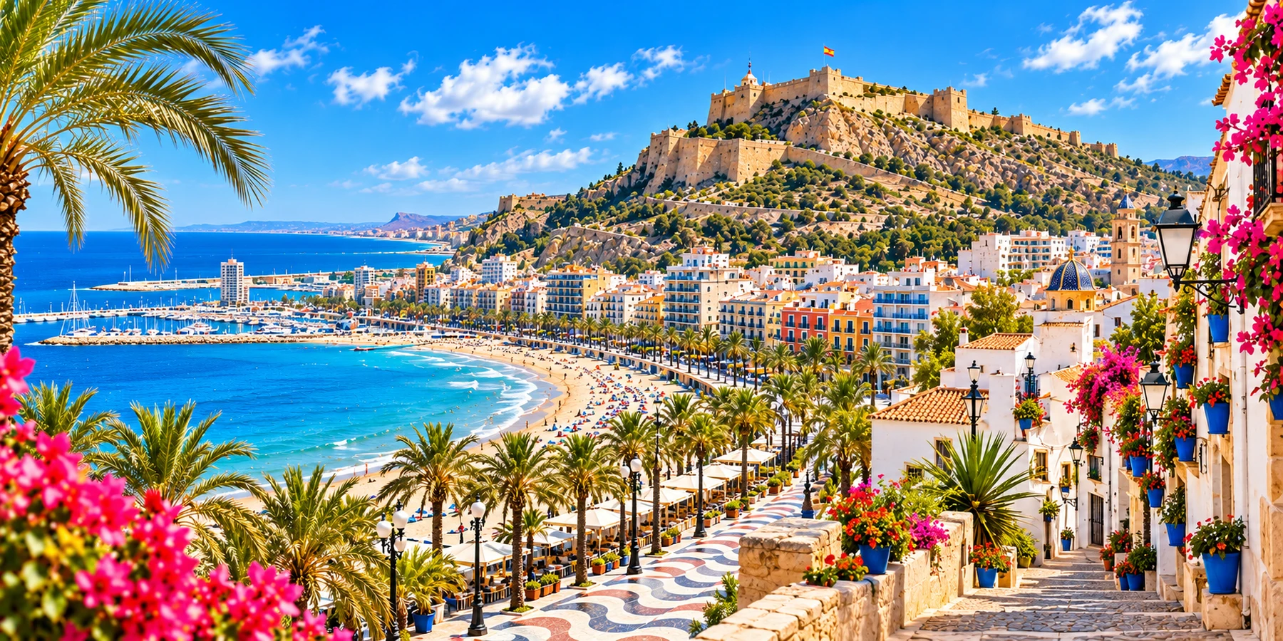 Visiter Alicante : itinéraires numérotés et commentés