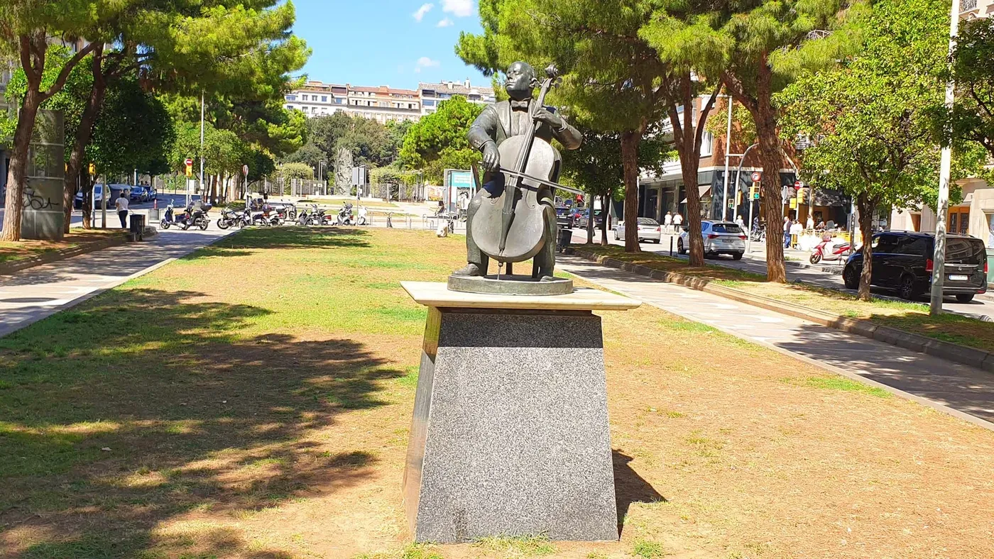 A Pau Casals à Barcelone, Espagne