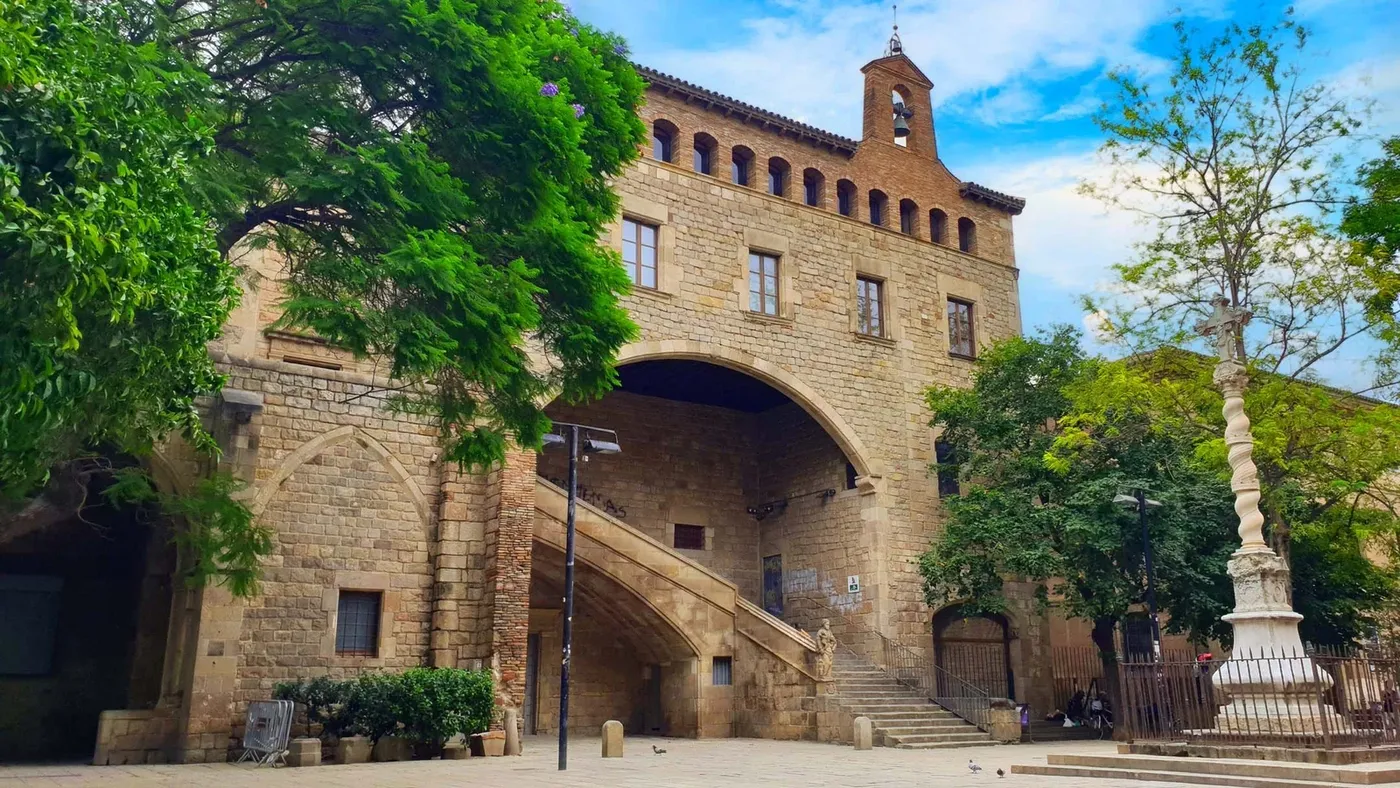 Antic hospital de la Santa Creu de Barcelona à Barcelone, Espagne